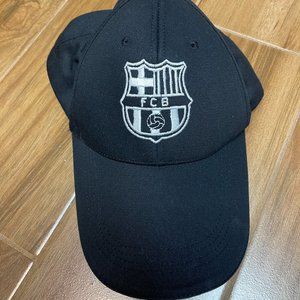 FC Barcelona Men's Black Hat In Great Shape!